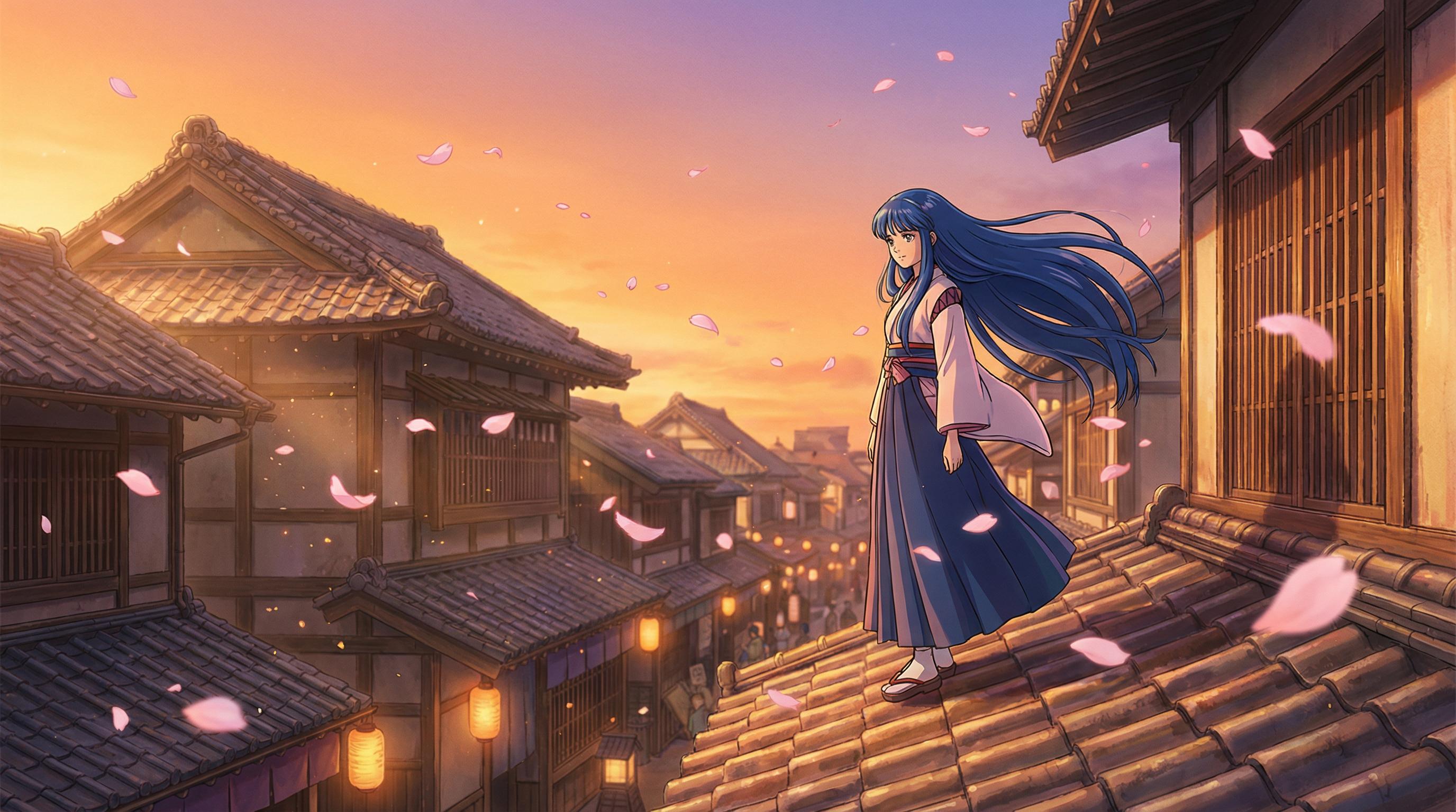 蘑菇视频-樱落黄昏